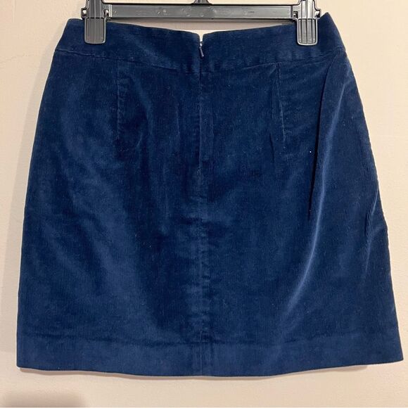 Banana Republic Dark Blue Pencil Skirt with Button Details - Picture 2 of 3